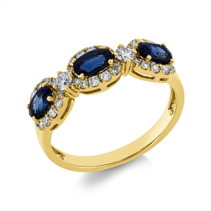 Ring 18 kt GG