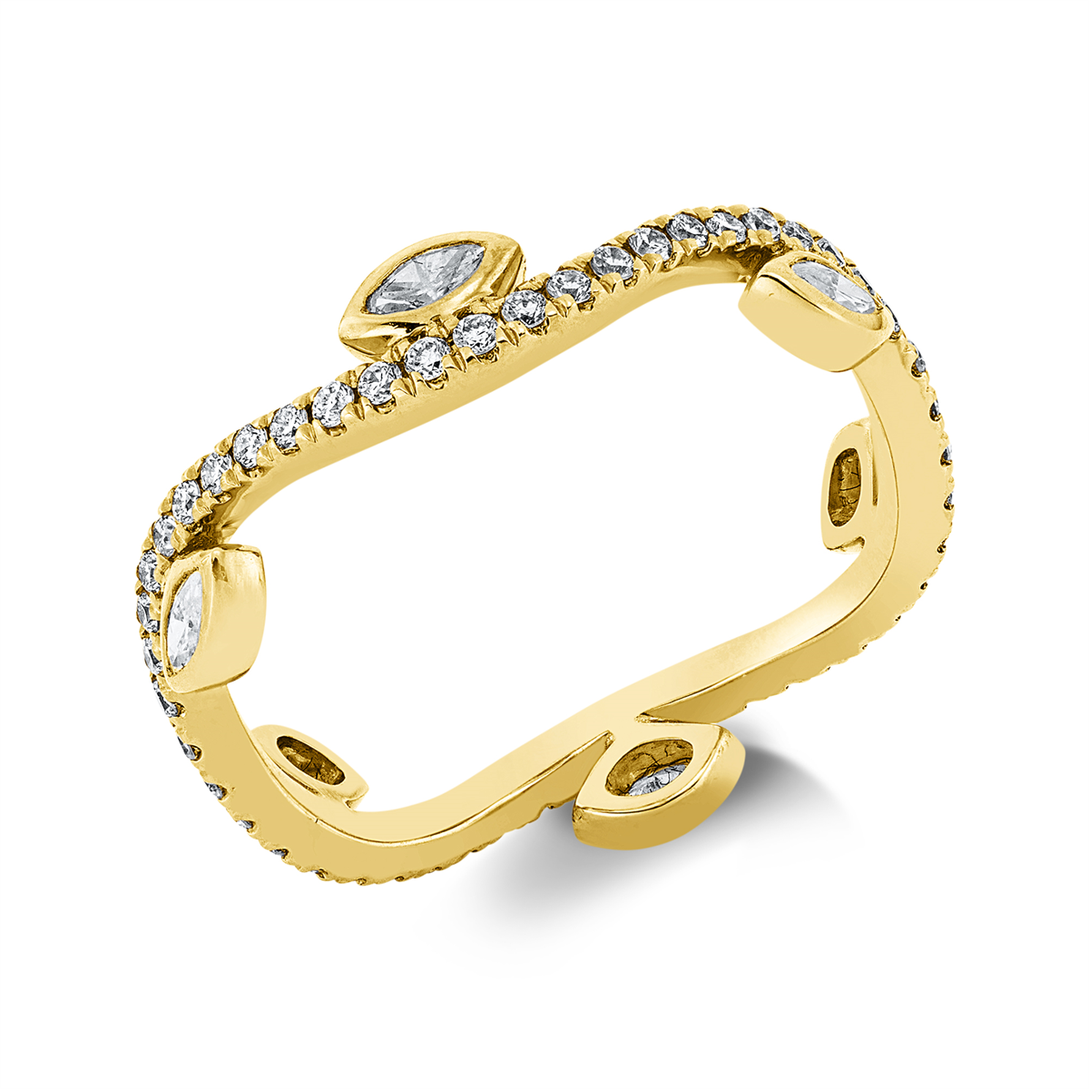 Ring 18 kt GG