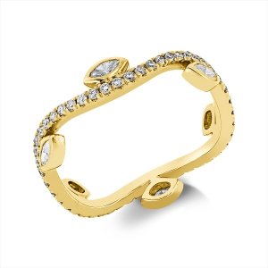 Ring 18 kt GG