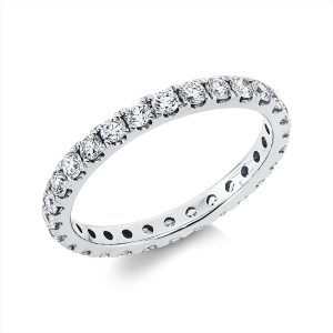 Infinity Memoire Ring  18kt Weißgold mit 1,00ct Diamanten