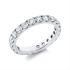 Infinity Memoire Ring  18kt Weißgold mit 2,00ct Diamanten