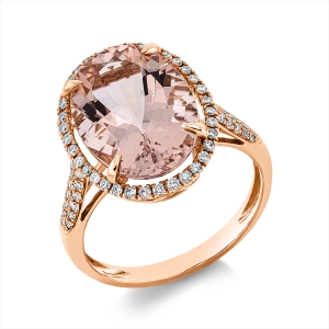 Ring 4er-Krappe 18 kt RG