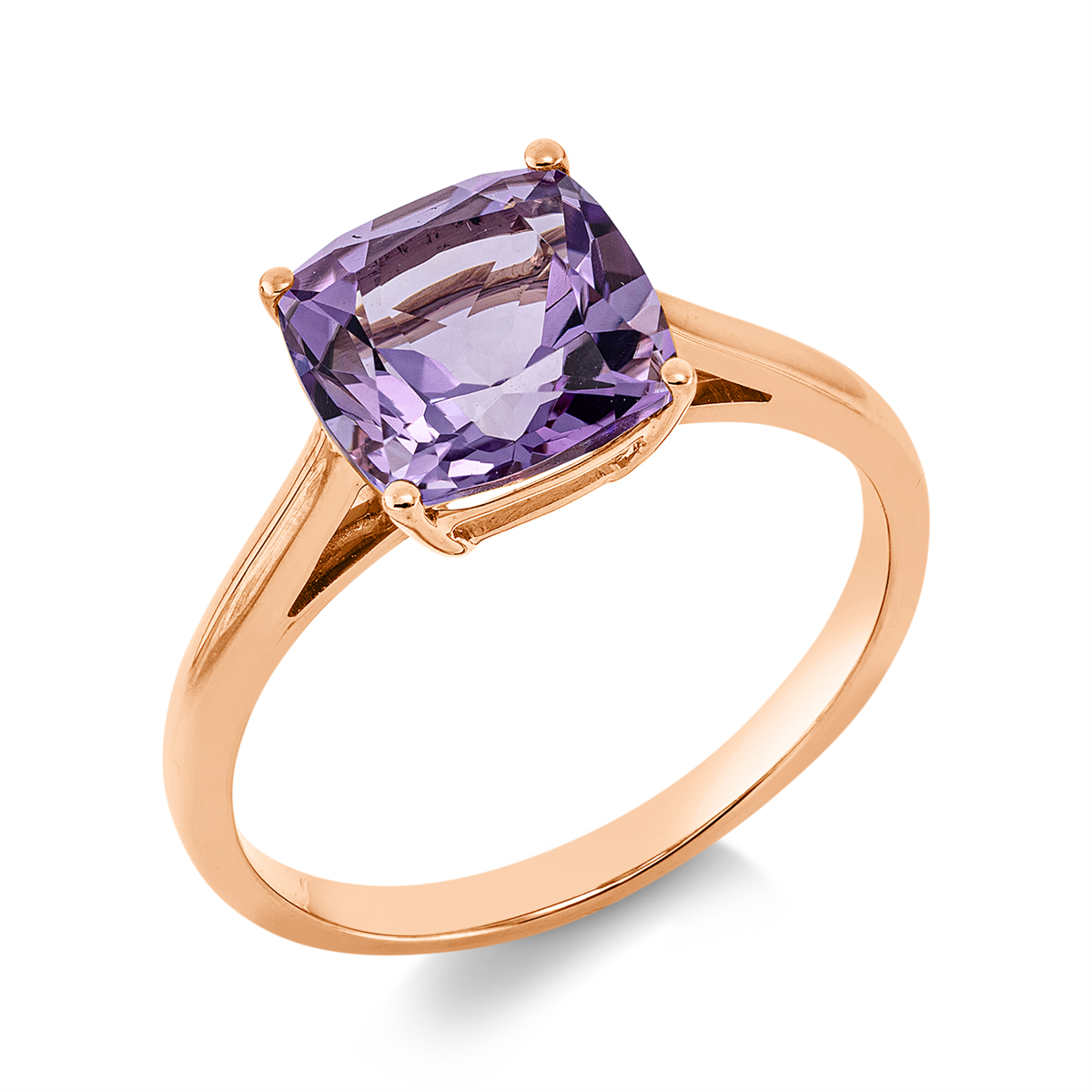 Ring 4er-Krappe 18 kt RG