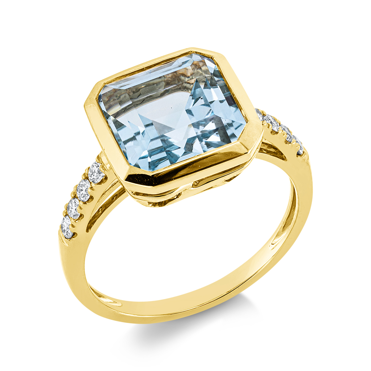 Ring Zarge 18 kt GG