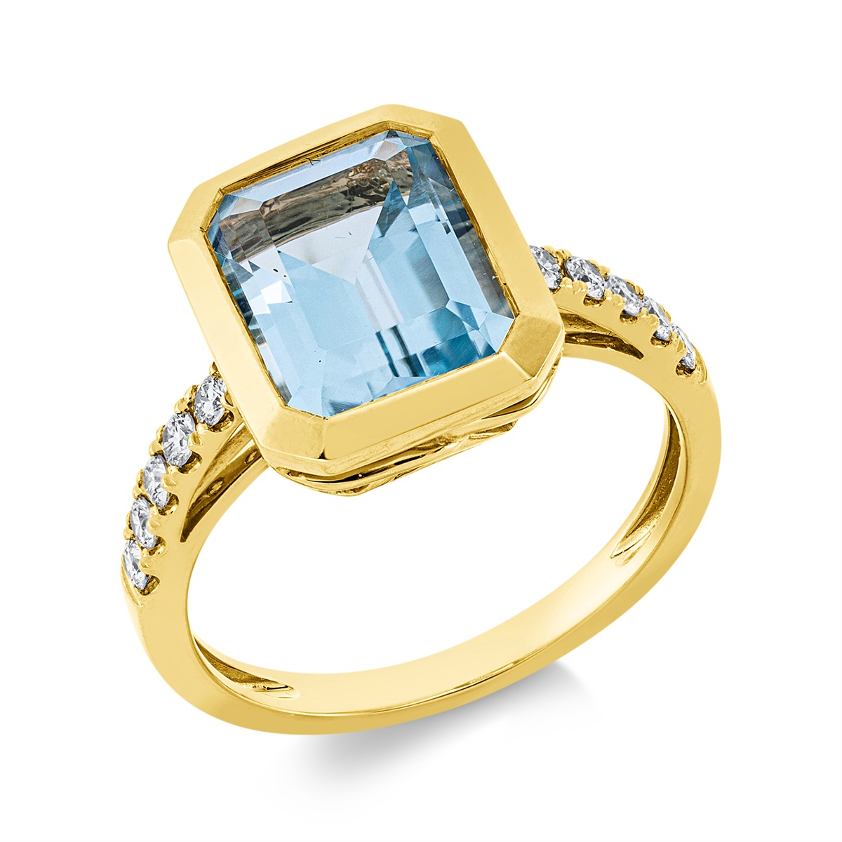 Ring Zarge 18 kt GG