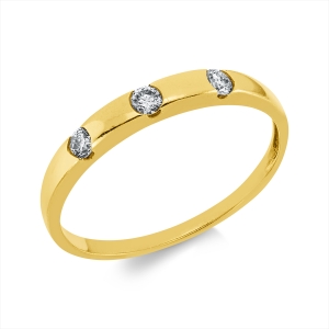 Ring Zarge 14 kt GG