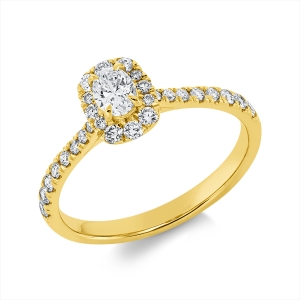 Ring 18 kt GG