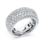 Pavé Ring  18kt Weißgold mit 2,97ct Diamanten
