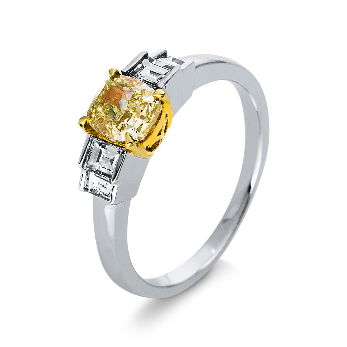 Ring 4er-Krappe 18 kt WG+GG, GIA 6445849777