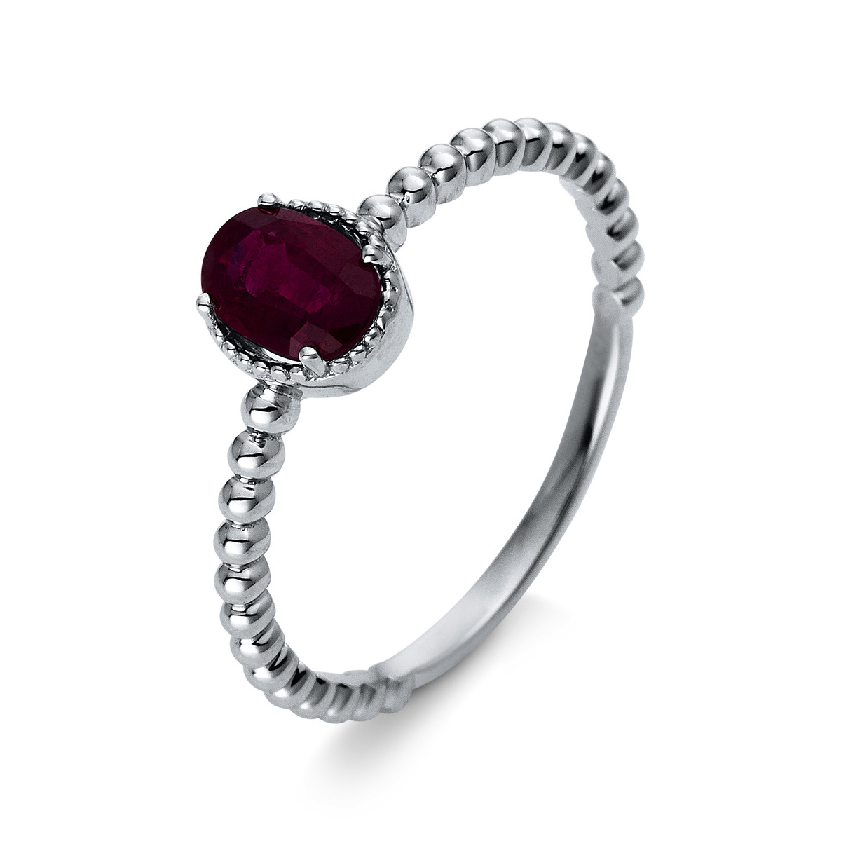 Ring 4er-Krappe 18 kt WG