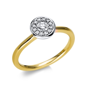 Ring 18 kt GG+WG