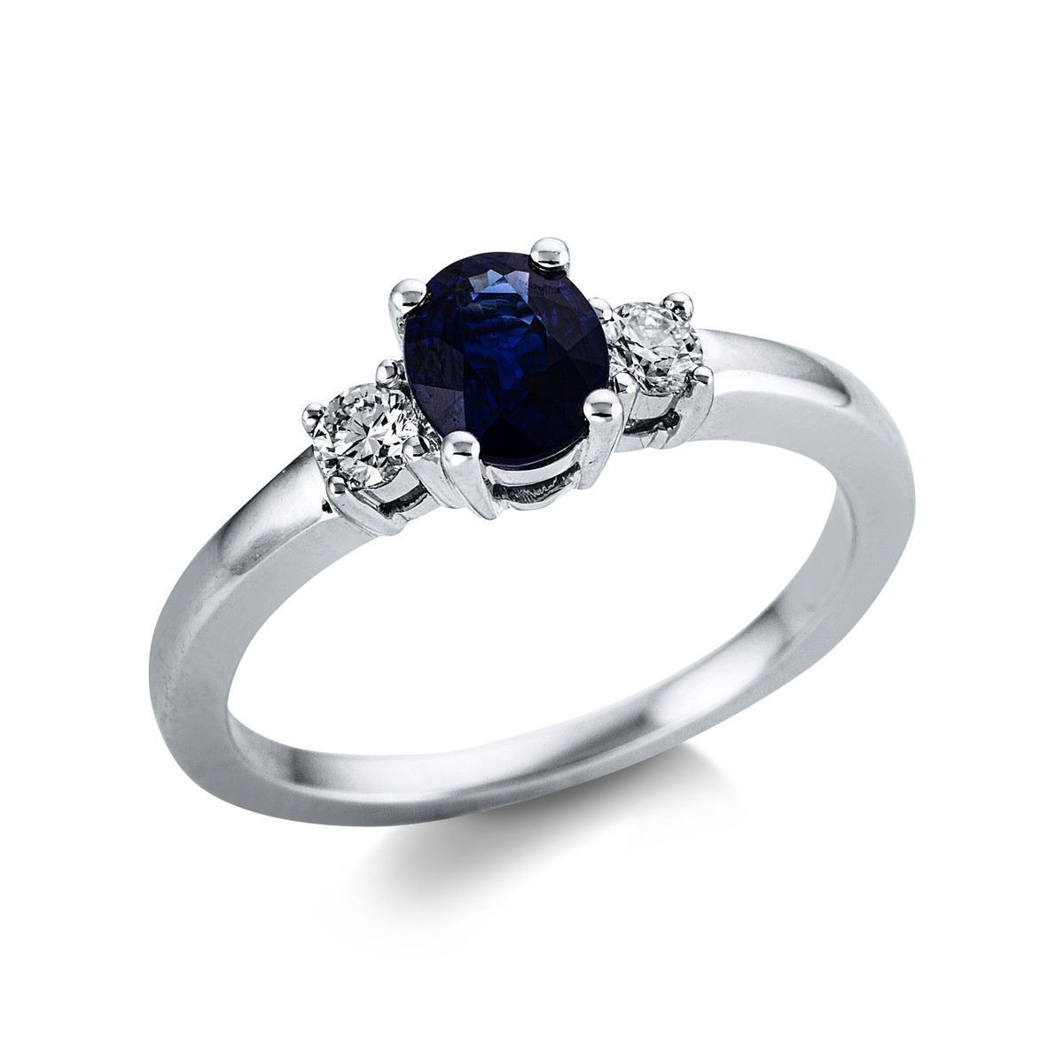 Ring 4er-Krappe 18 kt WG