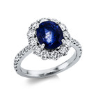 Ring 4er-Krappe 18 kt WG