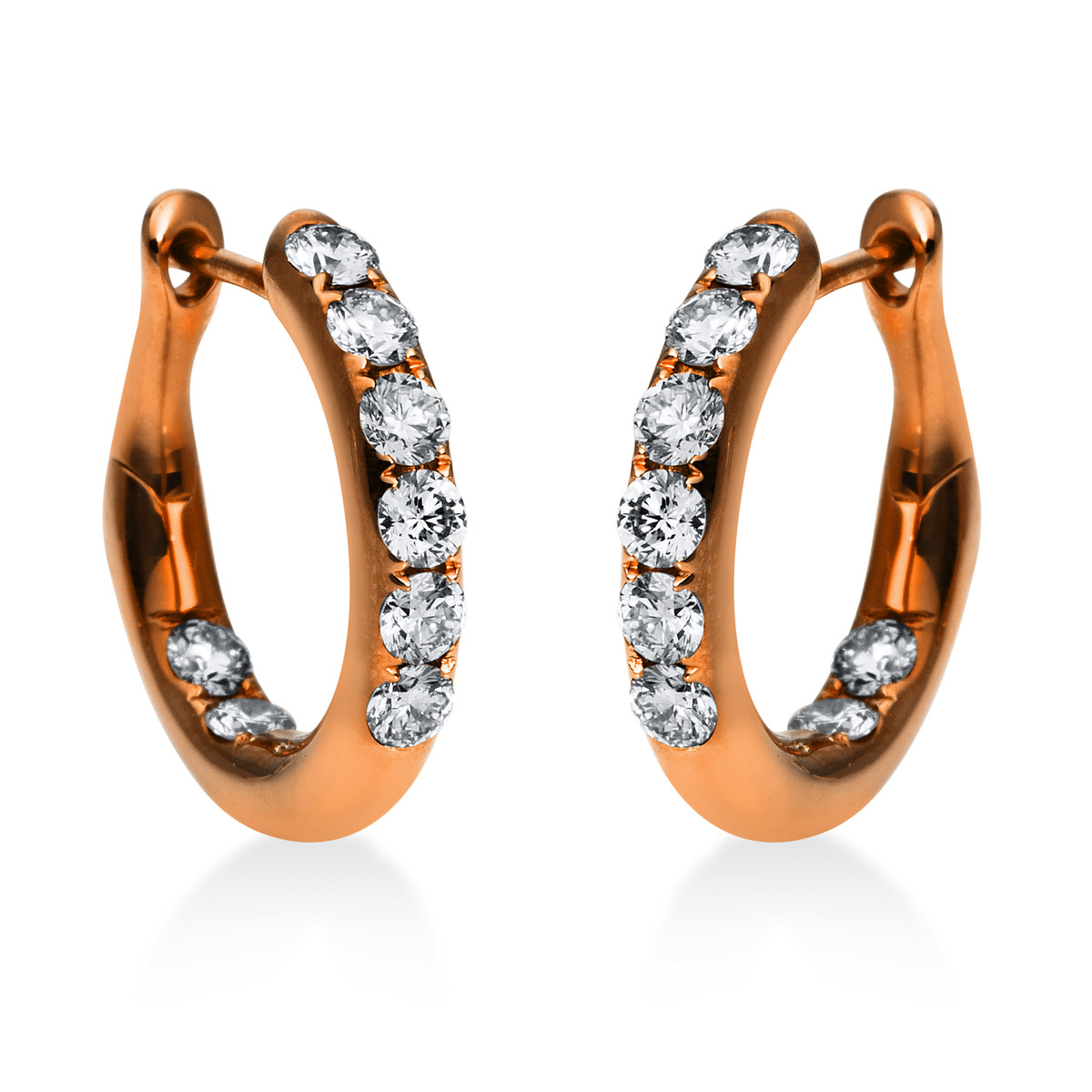 Creolen 18 kt RG