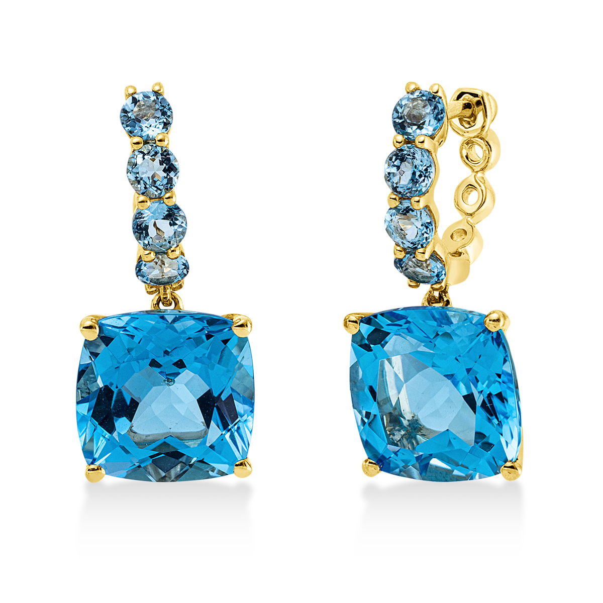 Ohrschmuck 4er-Krappe 18 kt GG