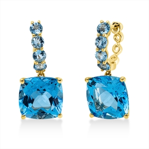 Ohrschmuck 4er-Krappe 18 kt GG