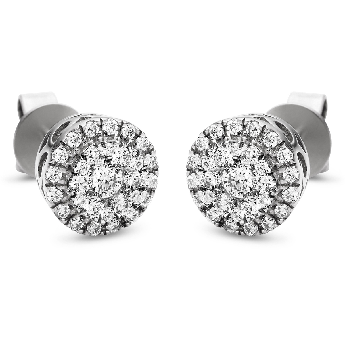 Ohrstecker 18 kt WG