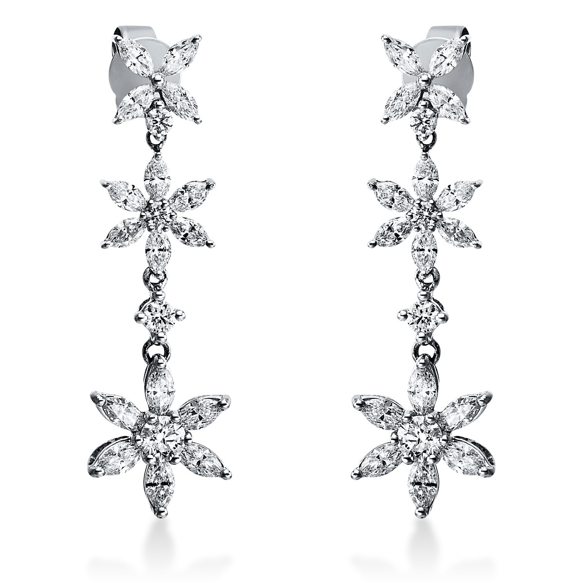 Ohrschmuck 18 kt WG