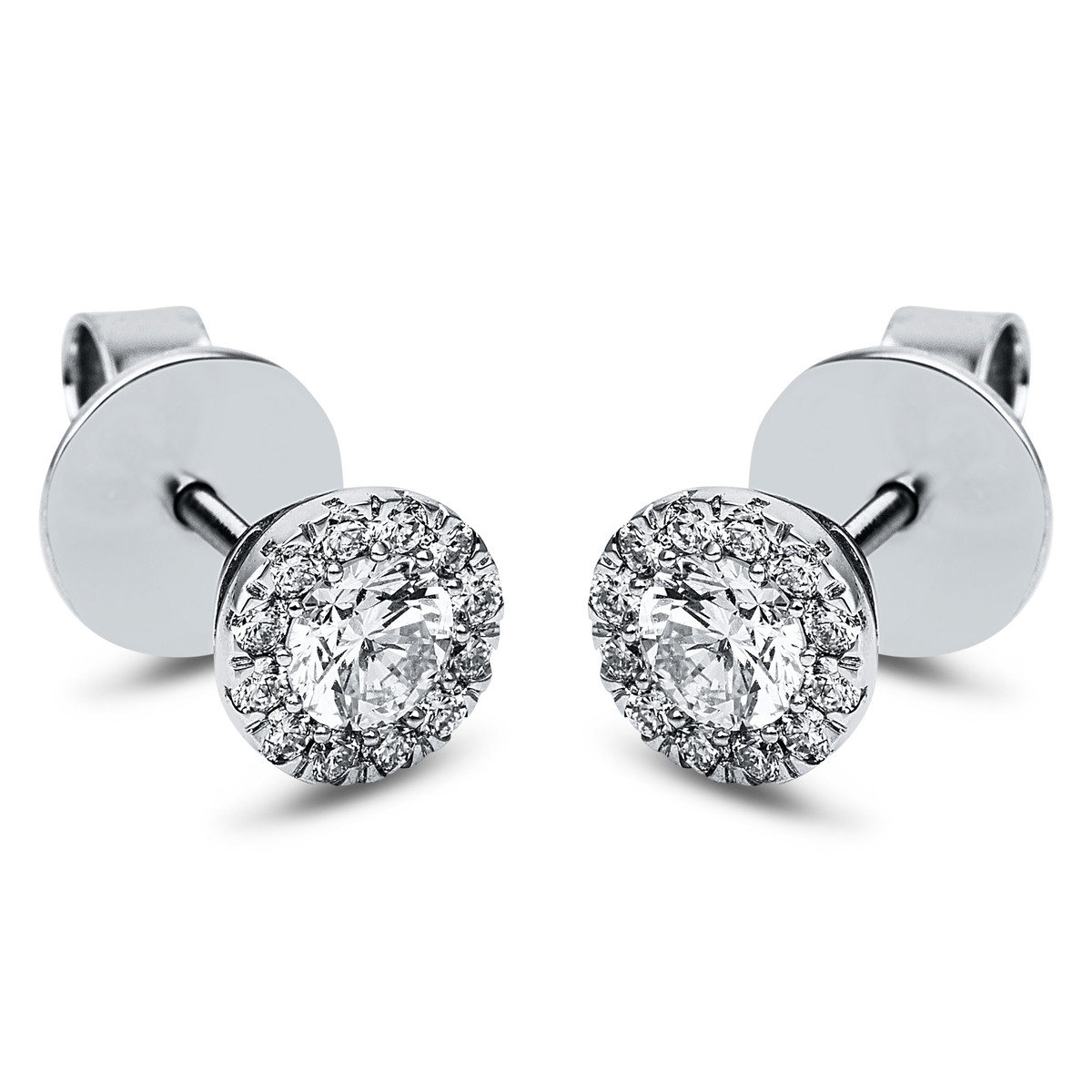 Ohrstecker 14 kt WG