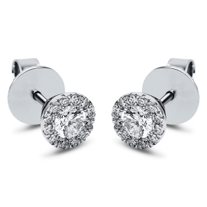 Ohrstecker 14 kt WG