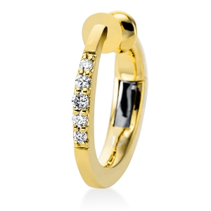 Ohrschmuck 18 kt GG, Ohrmanshette