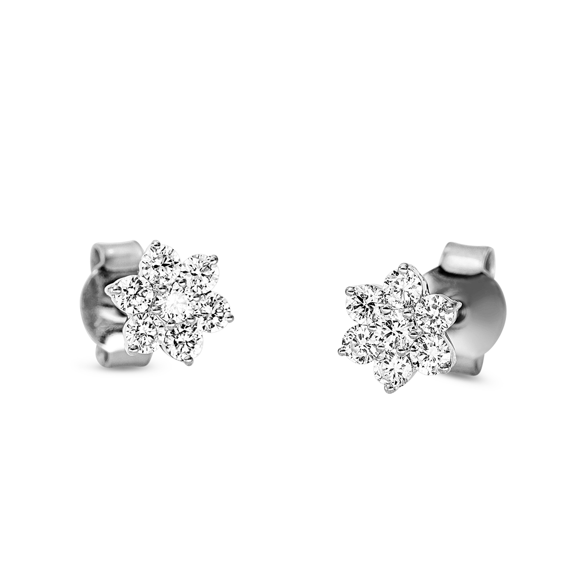 Ohrstecker 18 kt WG