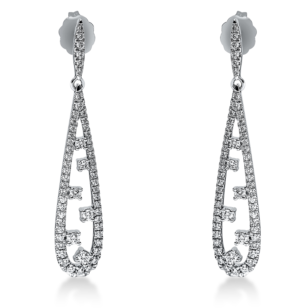 Ohrschmuck 18 kt WG