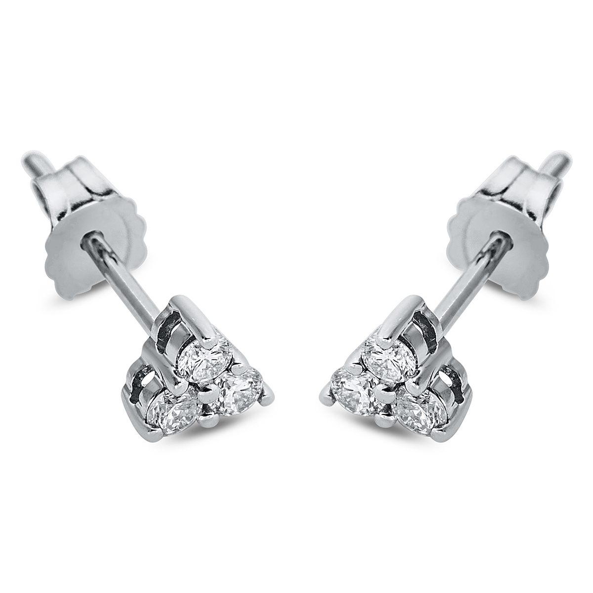 Ohrstecker 18 kt WG