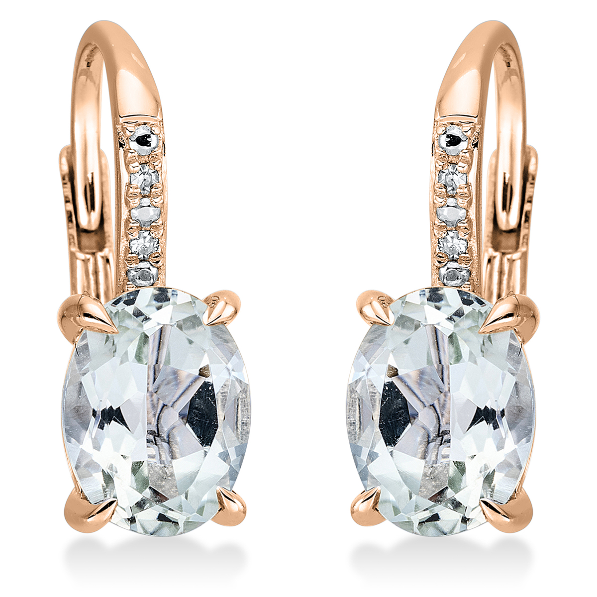 Ohrschmuck 4er-Krappe 14 kt RG