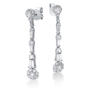 Ohrschmuck  18kt Weißgold mit 2,01ct Diamanten