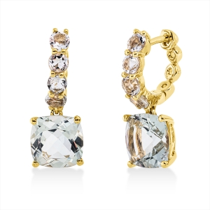 Ohrschmuck 4er-Krappe 18 kt GG