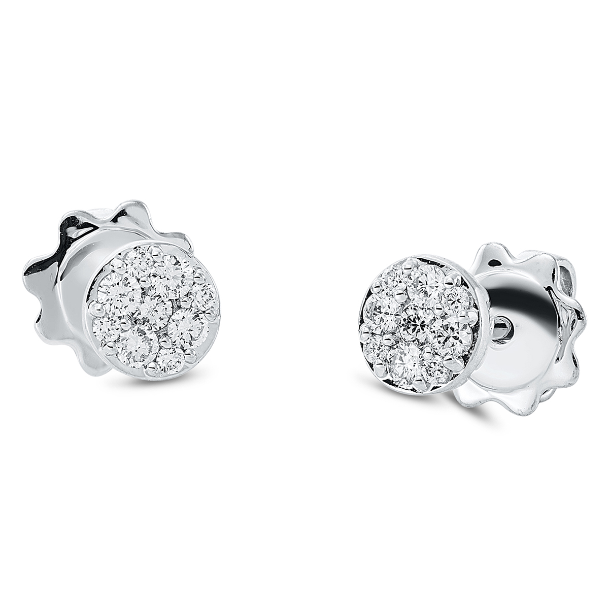 Ohrstecker 18 kt WG