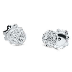 Ohrstecker 18 kt WG