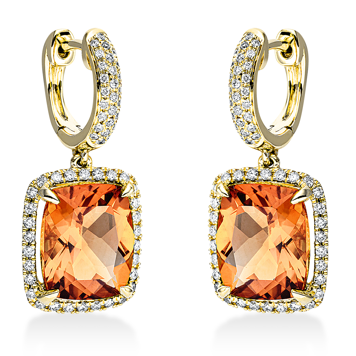 Ohrschmuck 4er-Krappe 18 kt GG