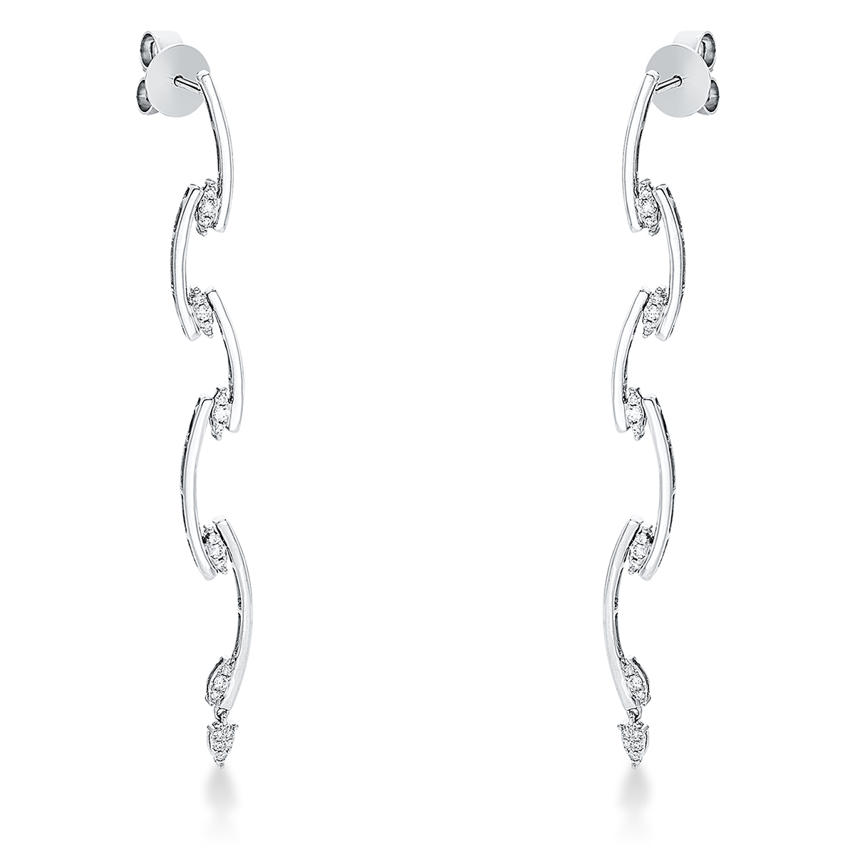 Ohrschmuck 18 kt WG