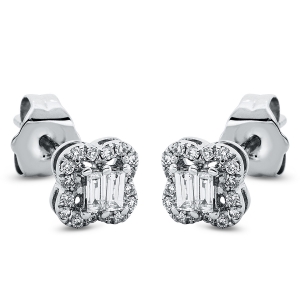Ohrstecker 18 kt WG