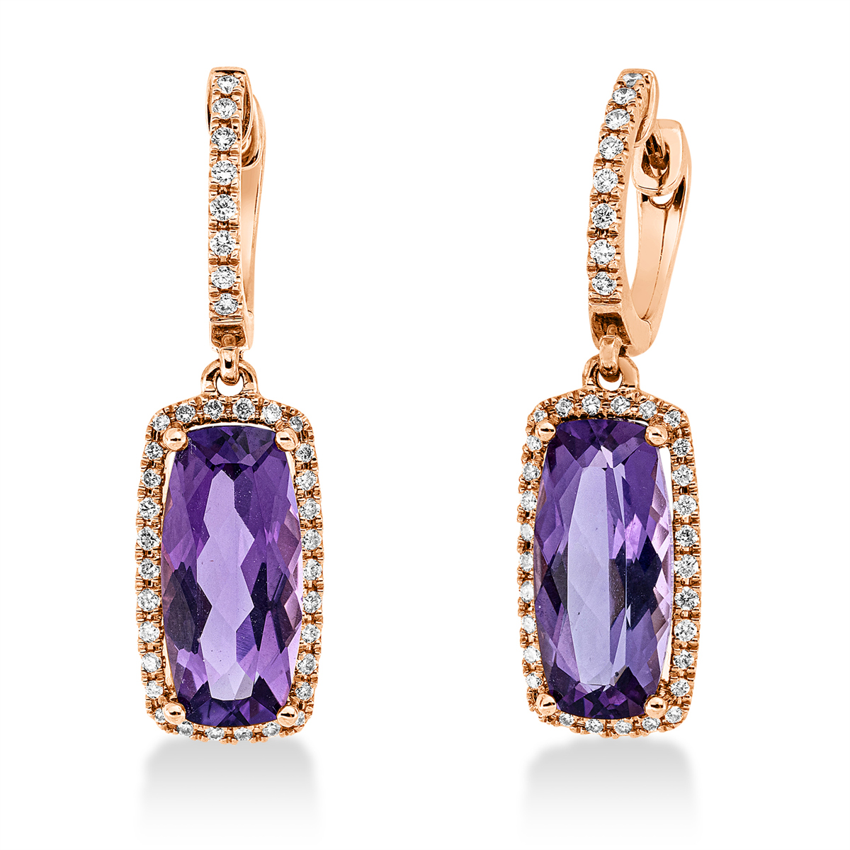 Ohrschmuck 4er-Krappe 18 kt RG