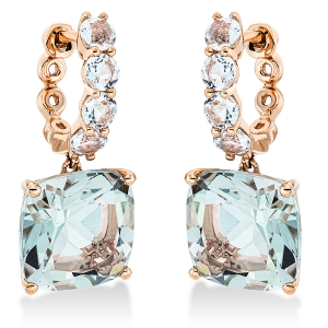 Ohrschmuck 4er-Krappe 18 kt RG