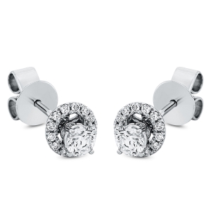 Ohrstecker 18 kt WG