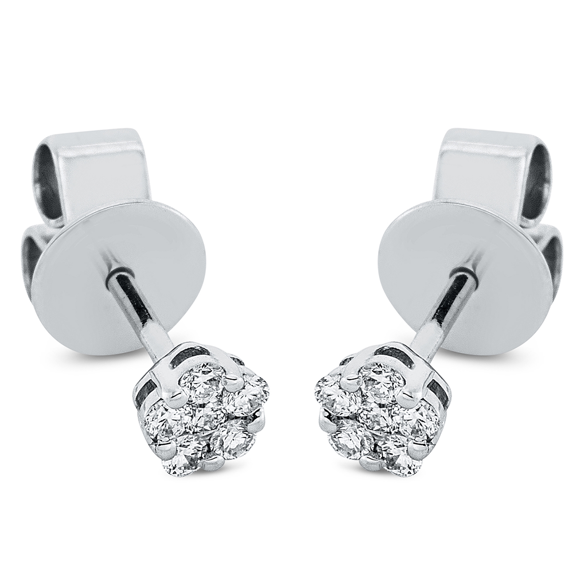 Ohrstecker 18 kt WG