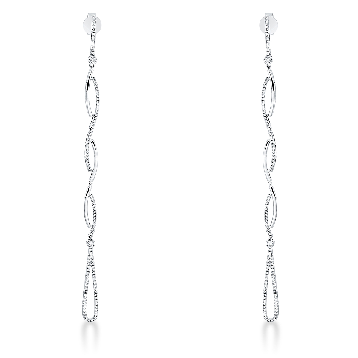 Ohrschmuck 18 kt WG