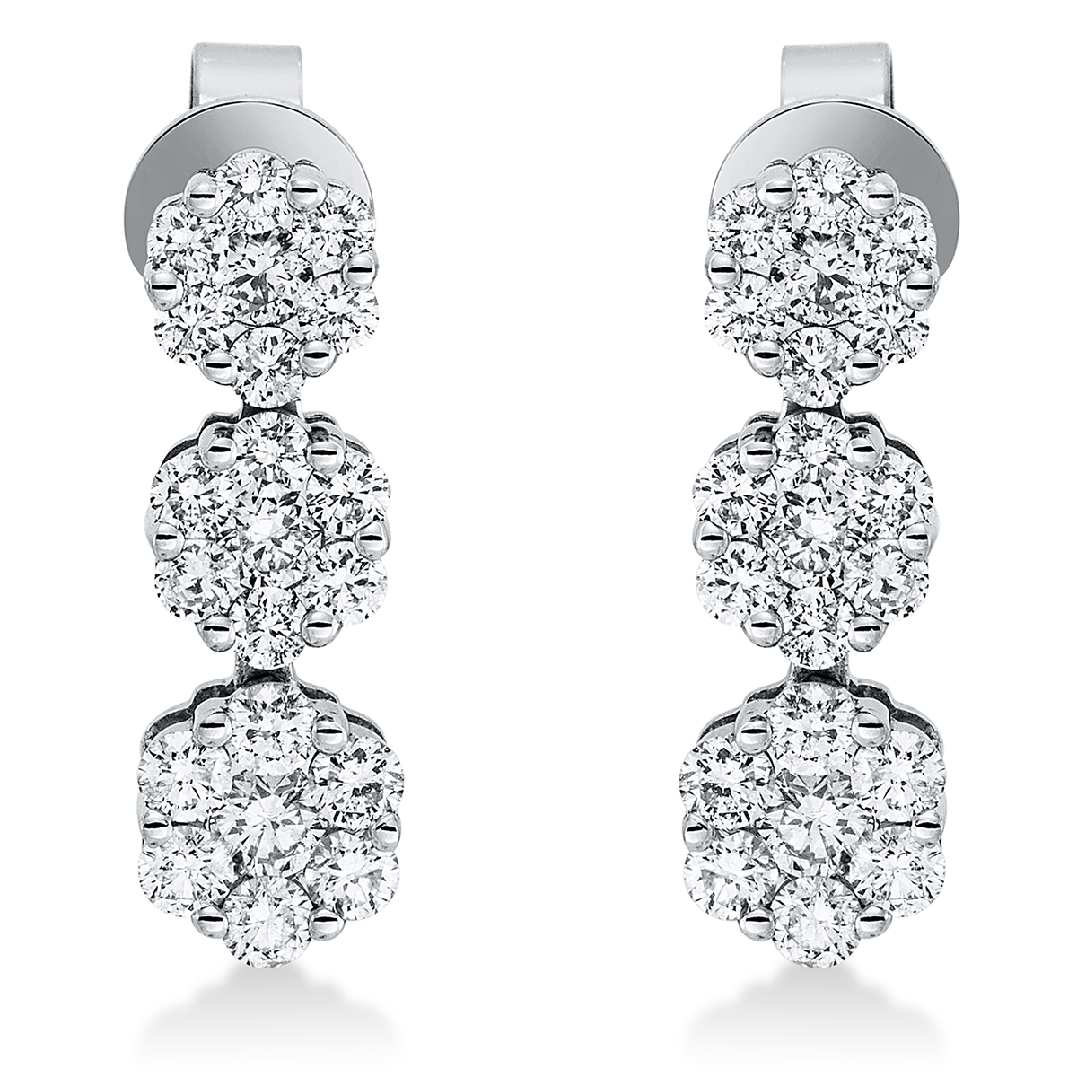 Ohrschmuck 18 kt WG