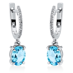 Ohrschmuck 4er-Krappe 18 kt WG