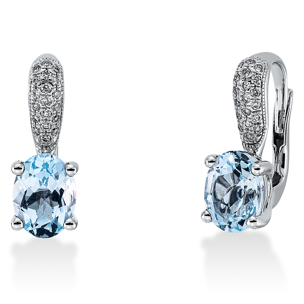 Ohrschmuck 4er-Krappe 18 kt WG