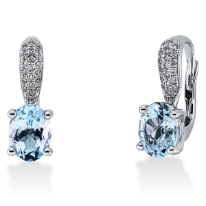 Ohrschmuck 4er-Krappe 18 kt WG
