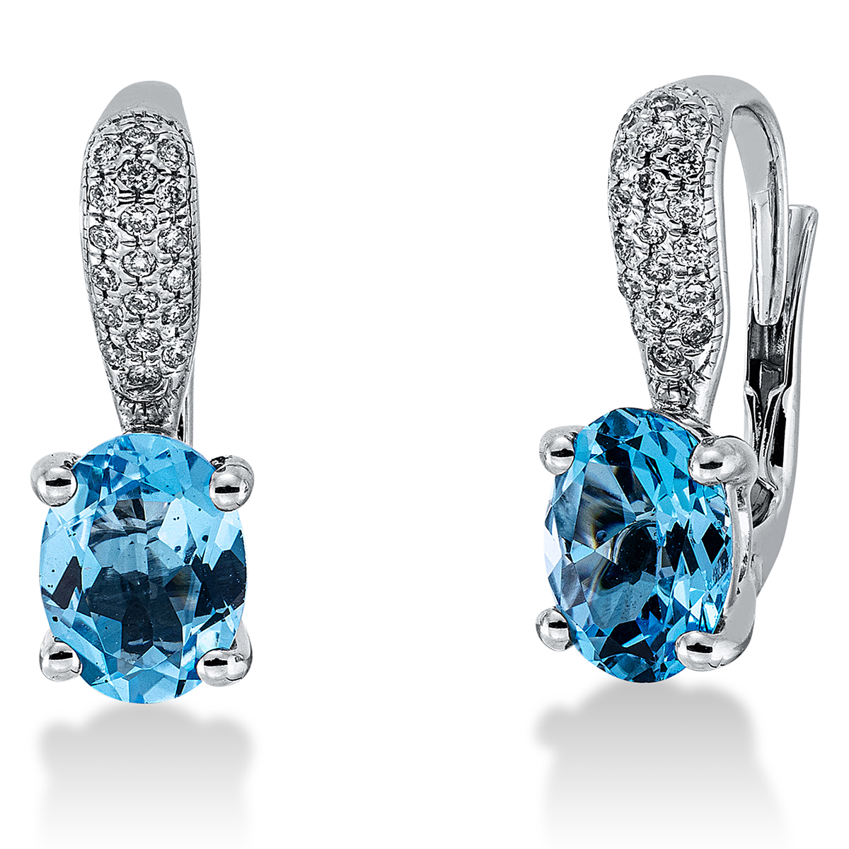 Ohrschmuck 4er-Krappe 18 kt WG