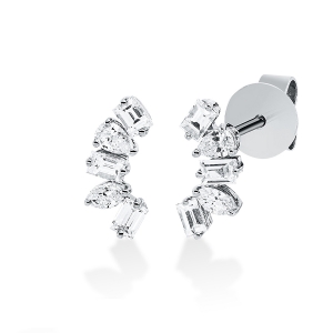 Ohrstecker 18 kt WG