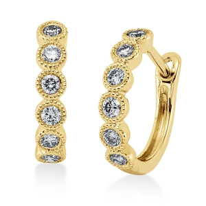 Creolen Zarge 18 kt GG