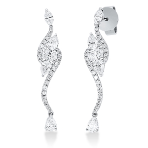 Ohrschmuck 18 kt WG