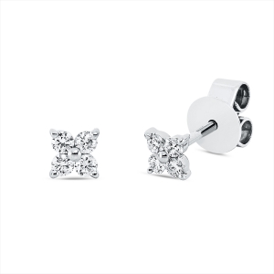 Ohrstecker 18 kt WG